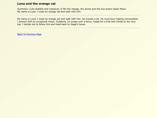 Fanfics EN/Luna_and_the_orange_cat screenshot