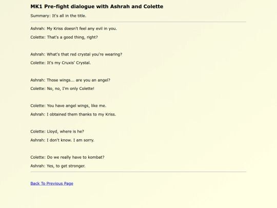 Fanfics EN/MK1_Pre-fight_dialogue screenshot