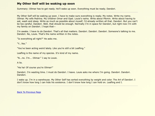 Fanfics EN/My_Other_Self_will_be screenshot