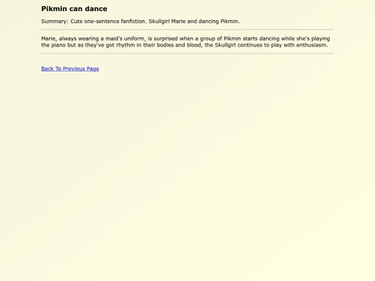 Fanfics EN/Pikmin_can_dance screenshot