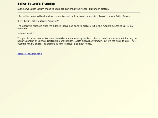 Fanfics EN/Sailor_Saturns_Training screenshot