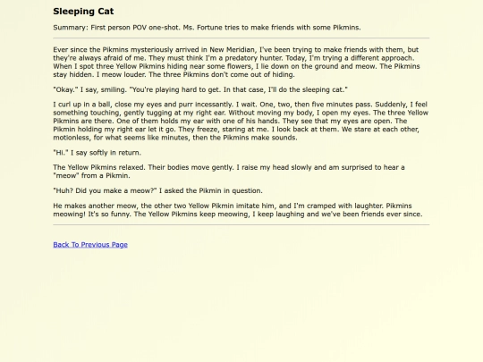 Fanfics EN/Sleeping_Cat screenshot