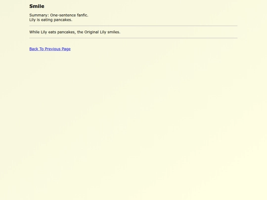 Fanfics EN/Smile screenshot