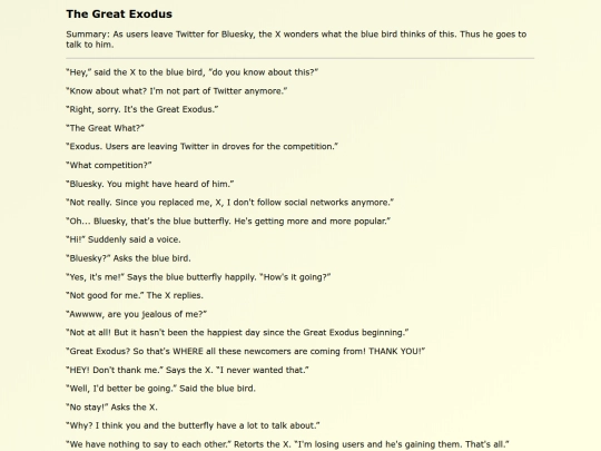 Fanfics EN/The_Great_Exodus screenshot