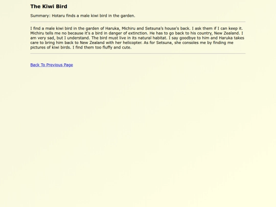 Fanfics EN/The_Kiwi_Bird screenshot