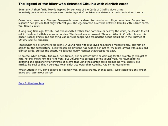 Fanfics EN/The_legend_of_the_biker screenshot