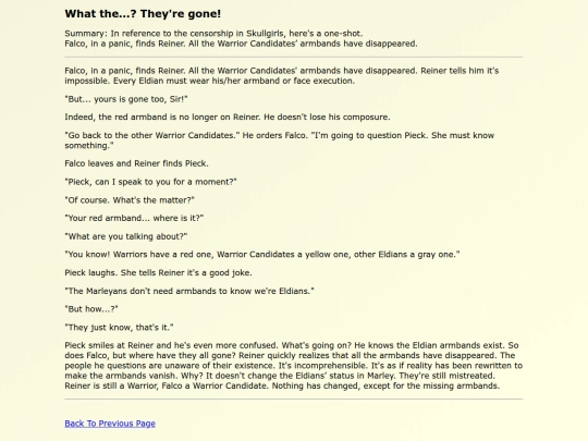Fanfics EN/What_the_Theyre_gone screenshot