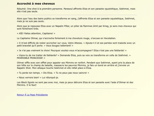 Fanfics FR/Accroche_a_mes_cheveux screenshot