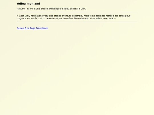 Fanfics FR/Adieu_mon_ami screenshot