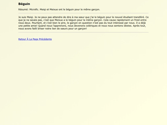 Fanfics FR/Beguin screenshot