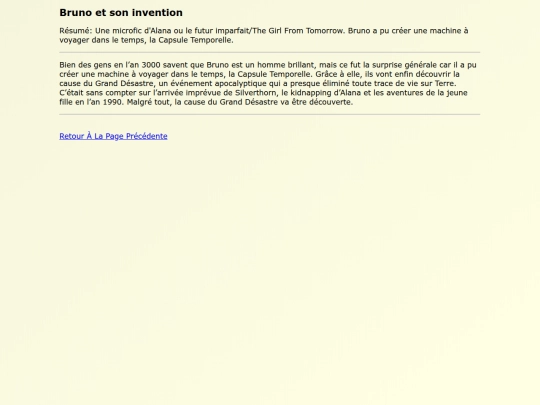 Fanfics FR/Bruno_et_son_invention screenshot