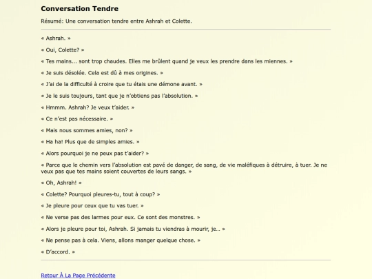 Fanfics FR/Conversation_Tendre screenshot