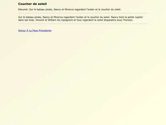Fanfics FR/Coucher_de_soleil screenshot