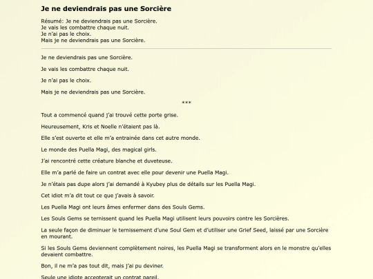 Fanfics FR/Je_ne_deviendrais_pas screenshot