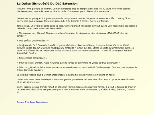 Fanfics FR/La_Quete_Echouee_Du_DLC screenshot