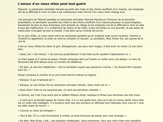 Fanfics FR/Lamour_dun_vieux_chien screenshot