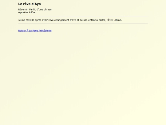 Fanfics FR/Le_reve_dAya screenshot