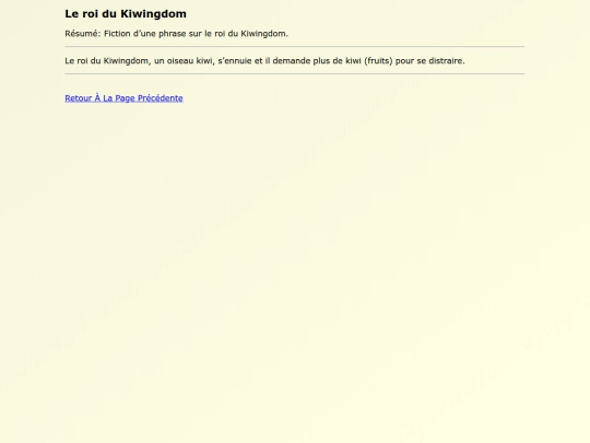 Fanfics FR/Le_roi_du_Kiwingdom screenshot