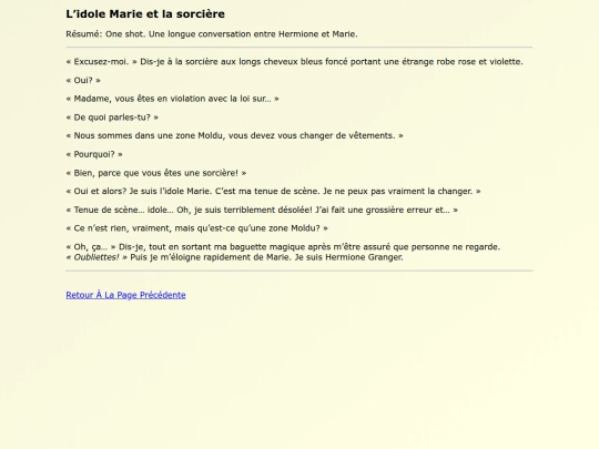 Fanfics FR/Lidole_Marie_et_la screenshot