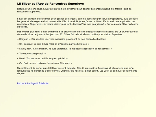 Fanfics FR/Lil_Silver_et_lApp_de screenshot