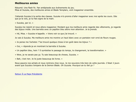 Fanfics FR/Meilleures_amies screenshot