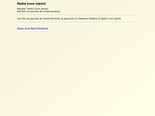 Fanfics FR/Nadia_nous_rejoint screenshot