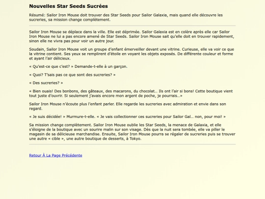 Fanfics FR/Nouvelles_Star_Seeds screenshot