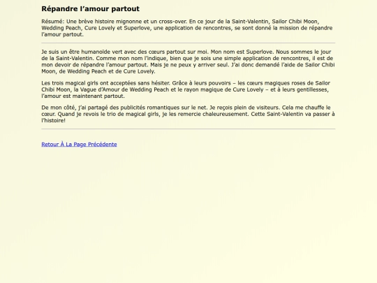Fanfics FR/Repandre_lamour_partout screenshot