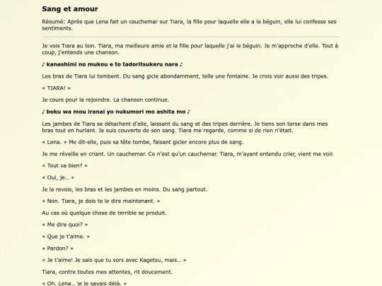 Fanfics FR/Sang_et_amour screenshot