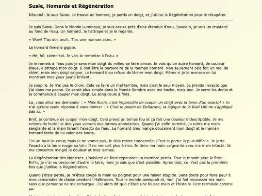 Fanfics FR/Susie_Homards_et screenshot