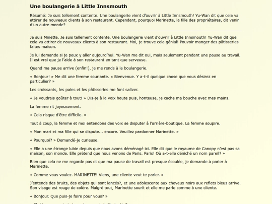Fanfics FR/Une_boulangerie_a_Little screenshot