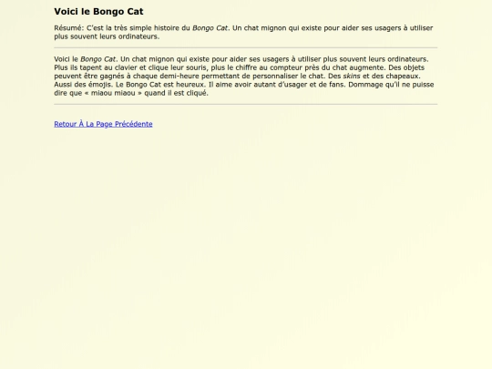 Fanfics FR/Voici_le_Bongo_Cat screenshot