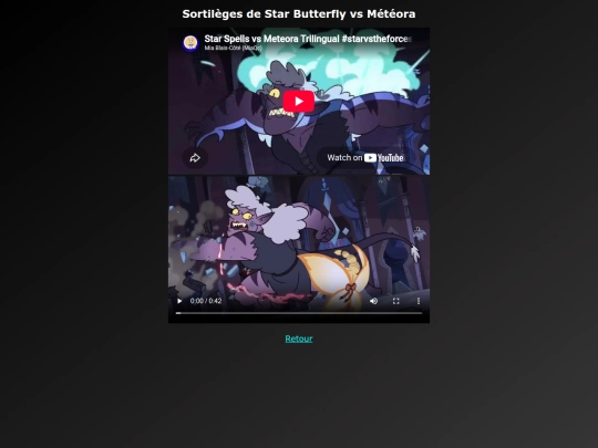 Multilanguagevid FR/star_vs_meteora_fr screenshot