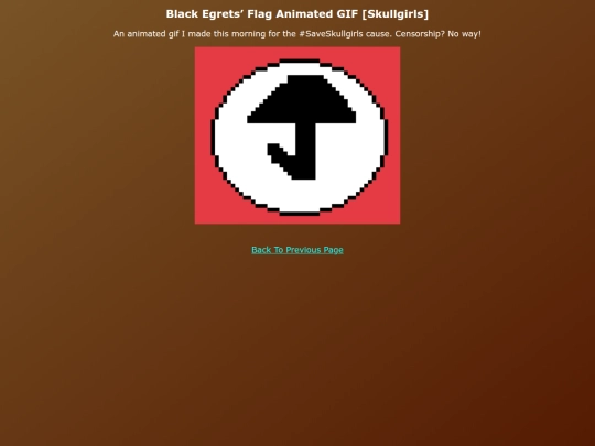 My Drawings EN/Black_Egrets_Flag_Animated screenshot