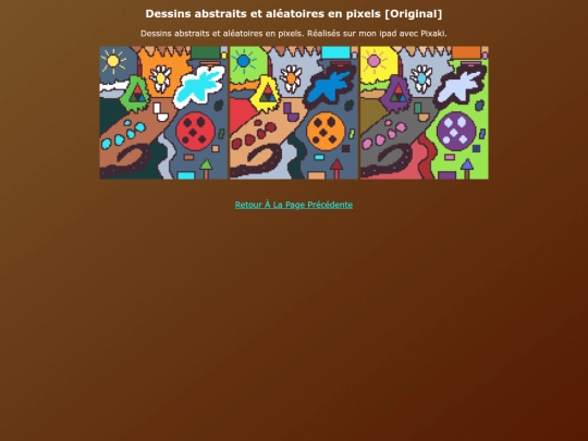 My Drawings FR/Dessins_abstraits_et_aleatoires_en_pixels screenshot