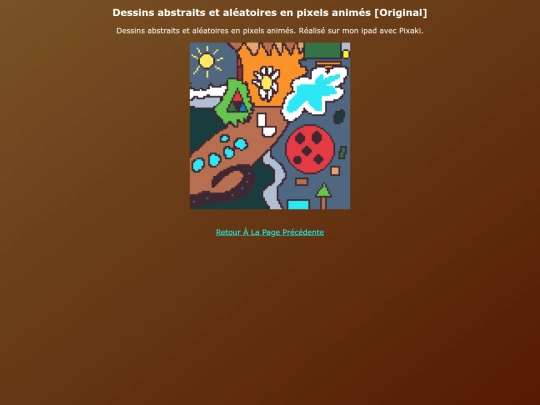 My Drawings FR/Dessins_abstraits_et_aleatoires_en_pixels_animes screenshot