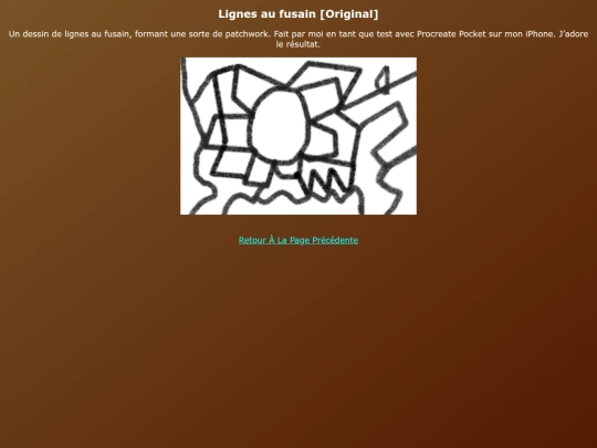 My Drawings FR/Lignes_au_fusain_Art screenshot