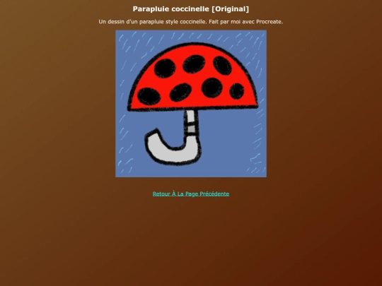 My Drawings FR/Parapluie_coccinelle_Art screenshot