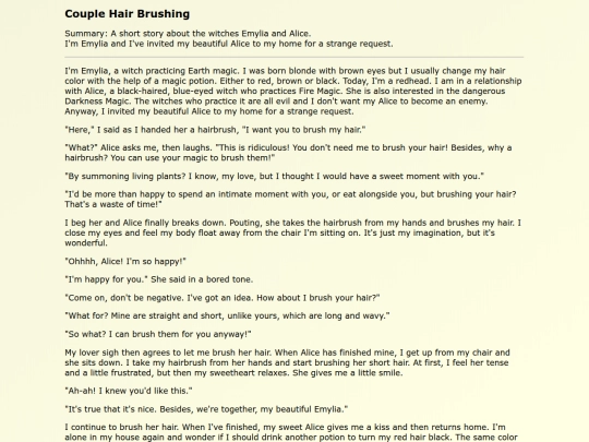 Original Works EN/Couple_Hair_Brushing screenshot