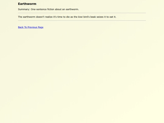 Original Works EN/Earthworm screenshot