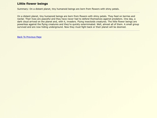 Original Works EN/Little_flower_beings screenshot