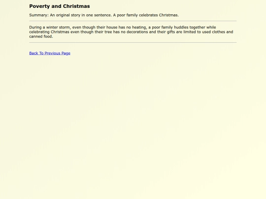 Original Works EN/Poverty_and_Christmas screenshot