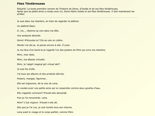 Original Works FR/Fees_Tenebreuses screenshot
