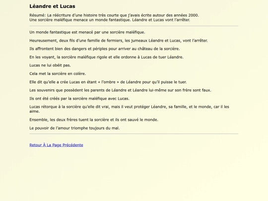 Original Works FR/Leandre_et_Lucas screenshot