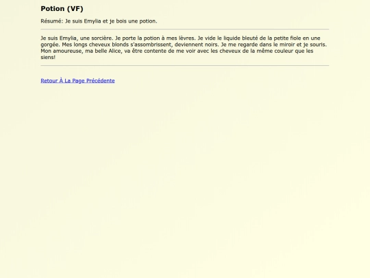 Original Works FR/Potion_VF screenshot