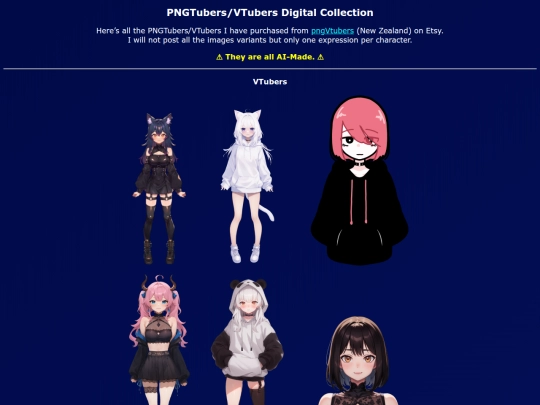 PNGTubers_VTubers_Digital_Collection_en screenshot