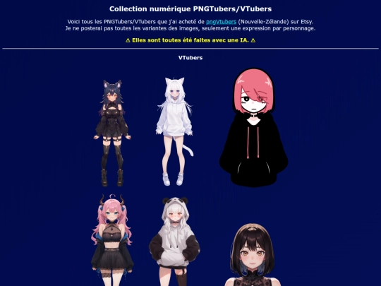 PNGTubers_VTubers_Digital_Collection_fr screenshot