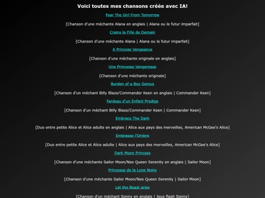 ai_songs_start_fr screenshot