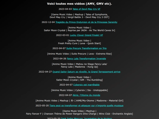 fanvids_start_fr screenshot