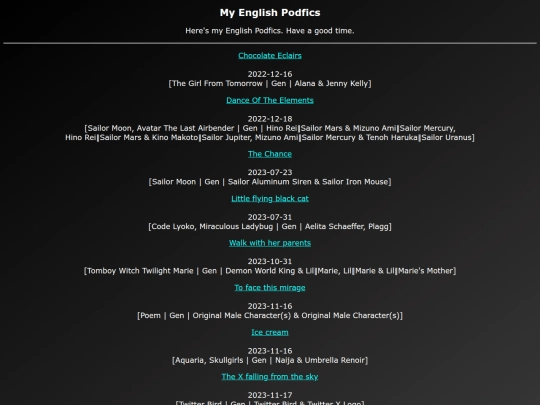 podfics_start_en screenshot